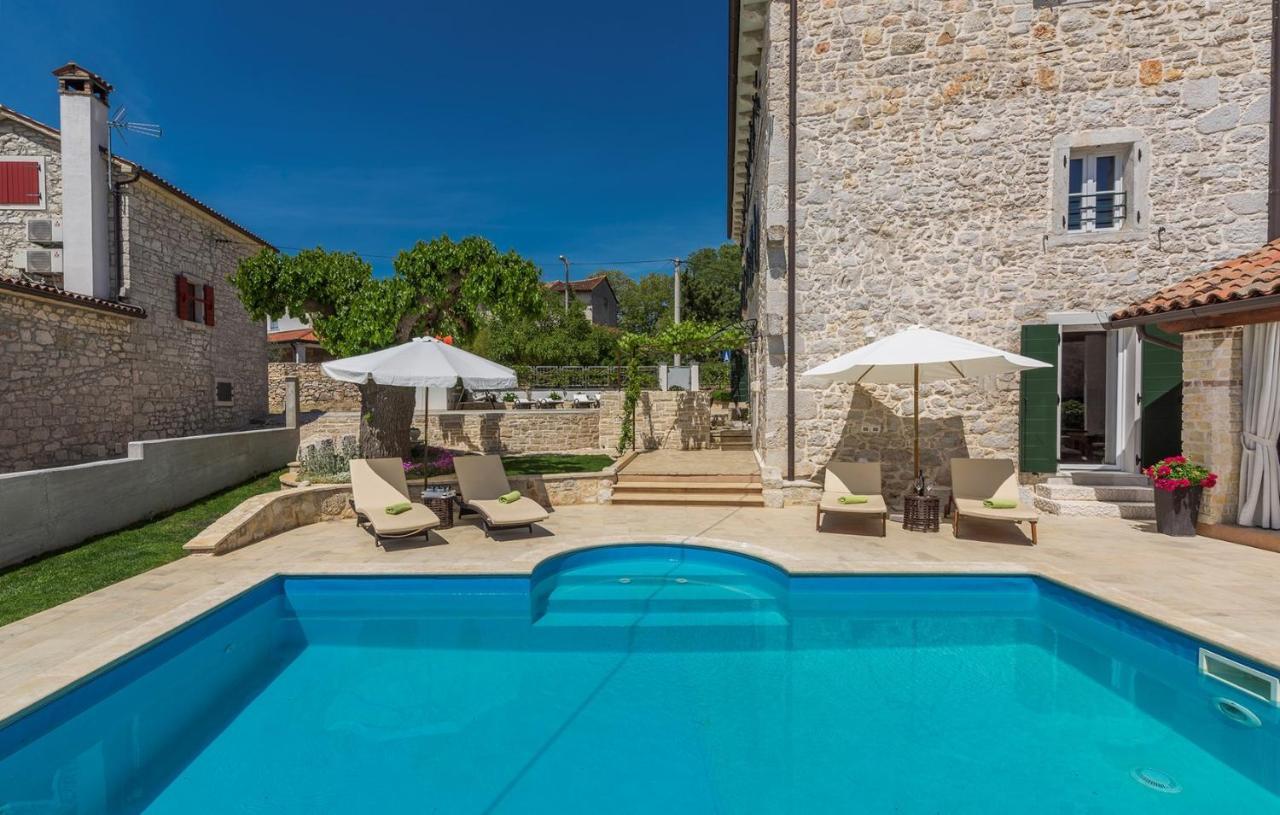 Beautiful Stone House - Villa Parentium With Private Pool Dracevac Экстерьер фото