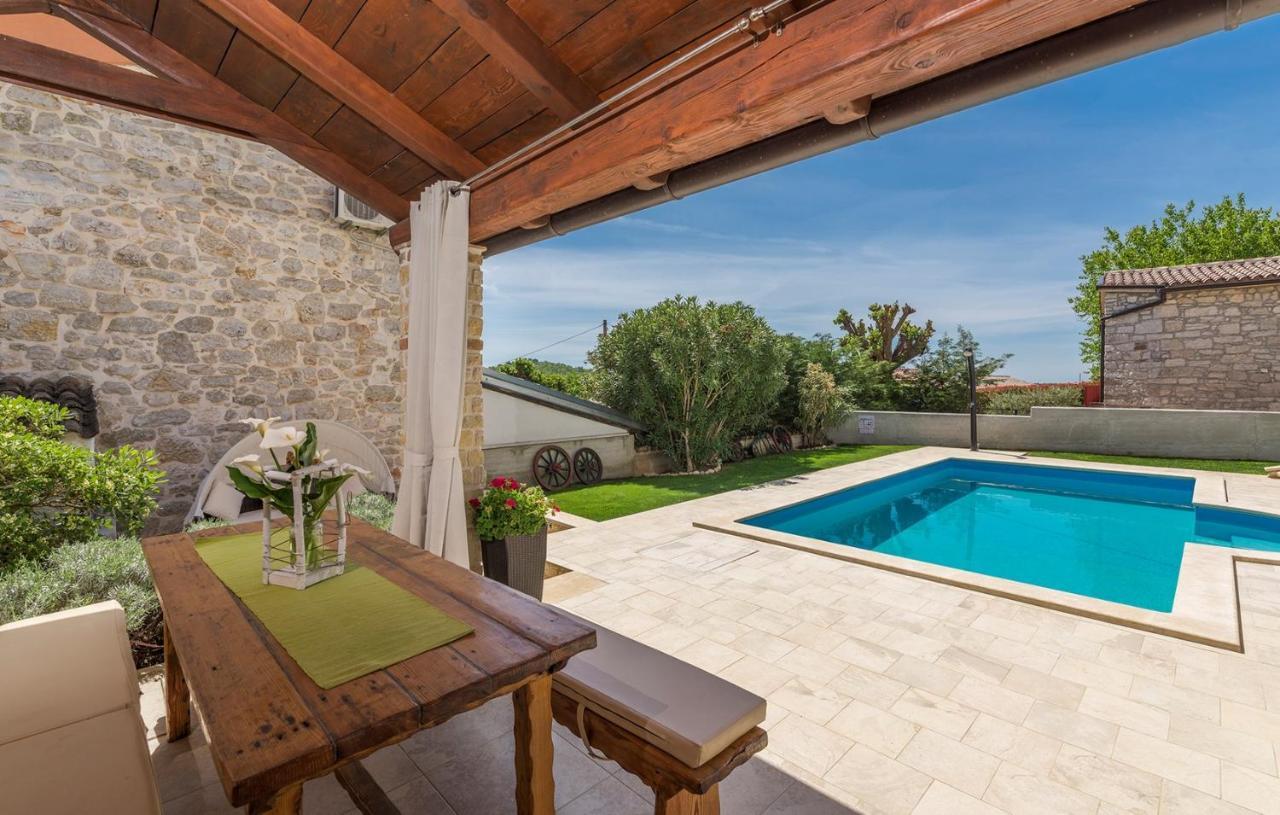 Beautiful Stone House - Villa Parentium With Private Pool Dracevac Экстерьер фото